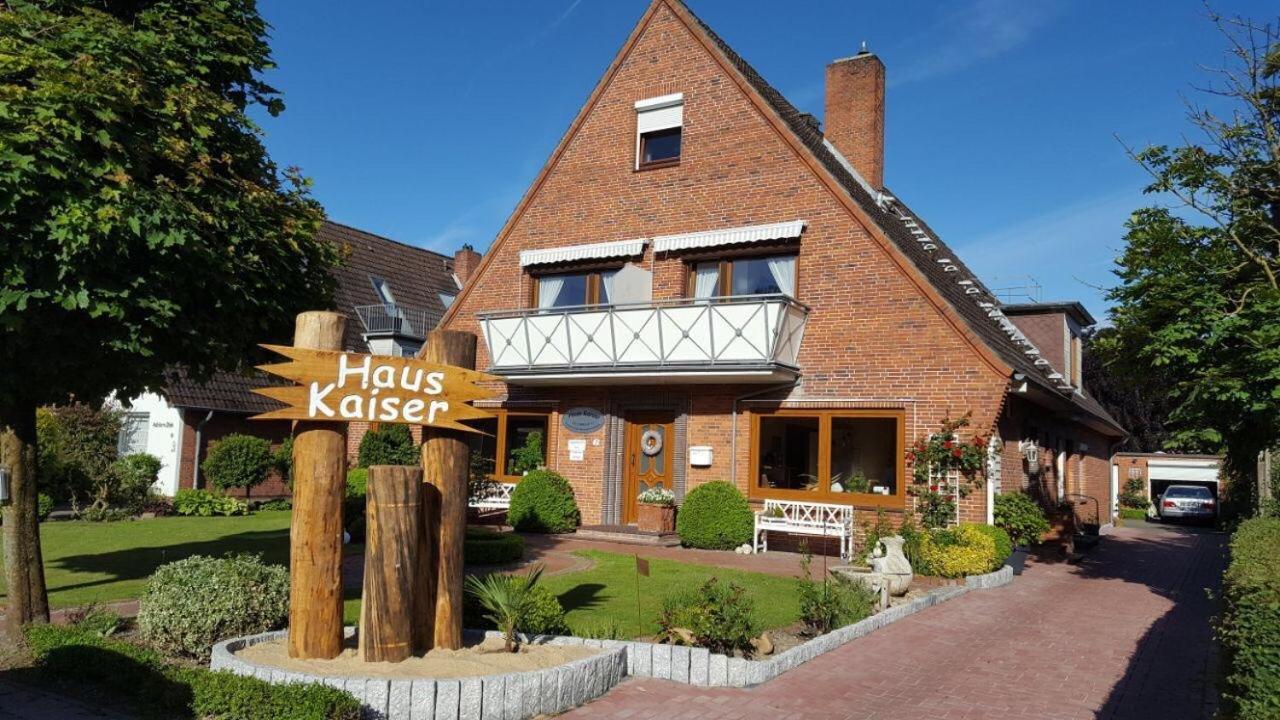 Haus Kaiser Appartement 5 Deichseele Büsum Esterno foto